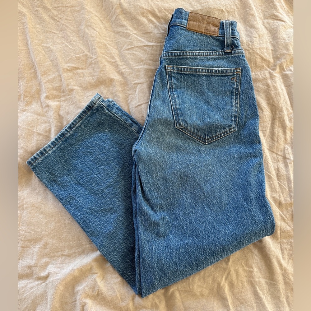 Madewell The Perfect Vintage Wide-Leg Crop Jean